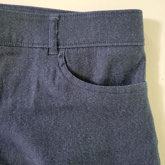 Van Heusen Women's Navy Slim Fit Denim Stretch Trouser Jeans - Picture 10 of 14